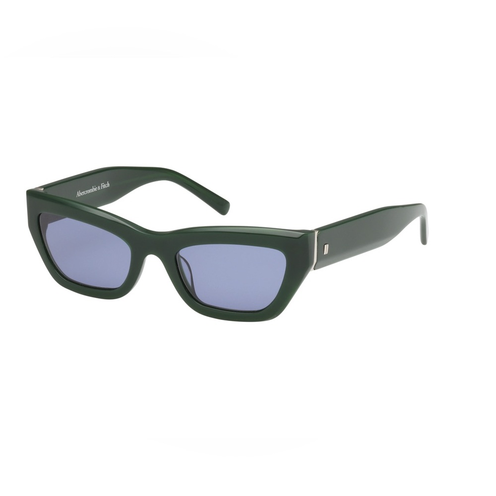 NWT - Abercrombie Women's
Narrow Cat Eye Sunglasses in Dark Green